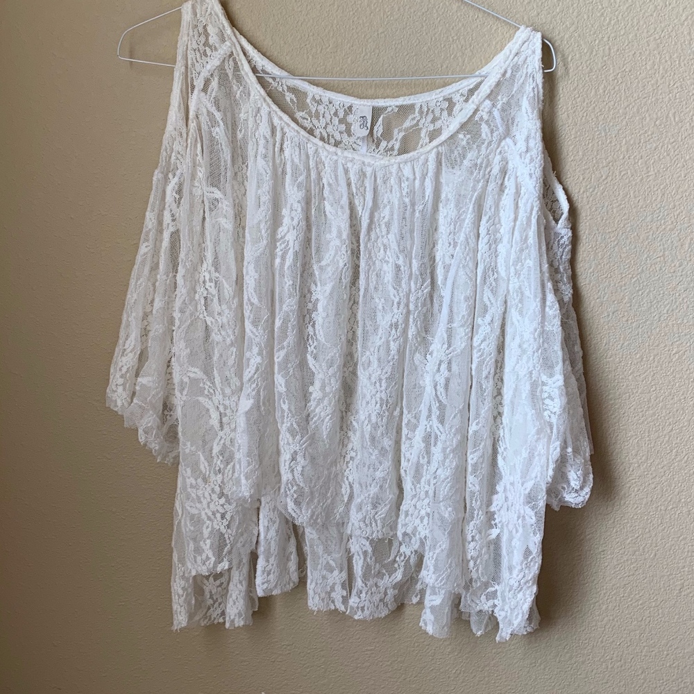 Free People Lace Top